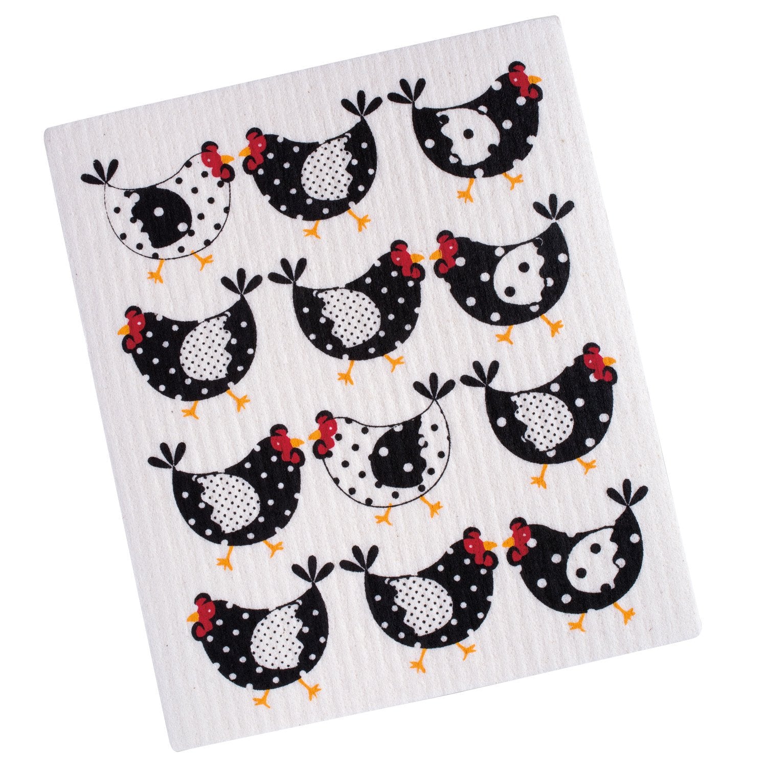 Dii Design Imports Chickens Swedish Dishcloth