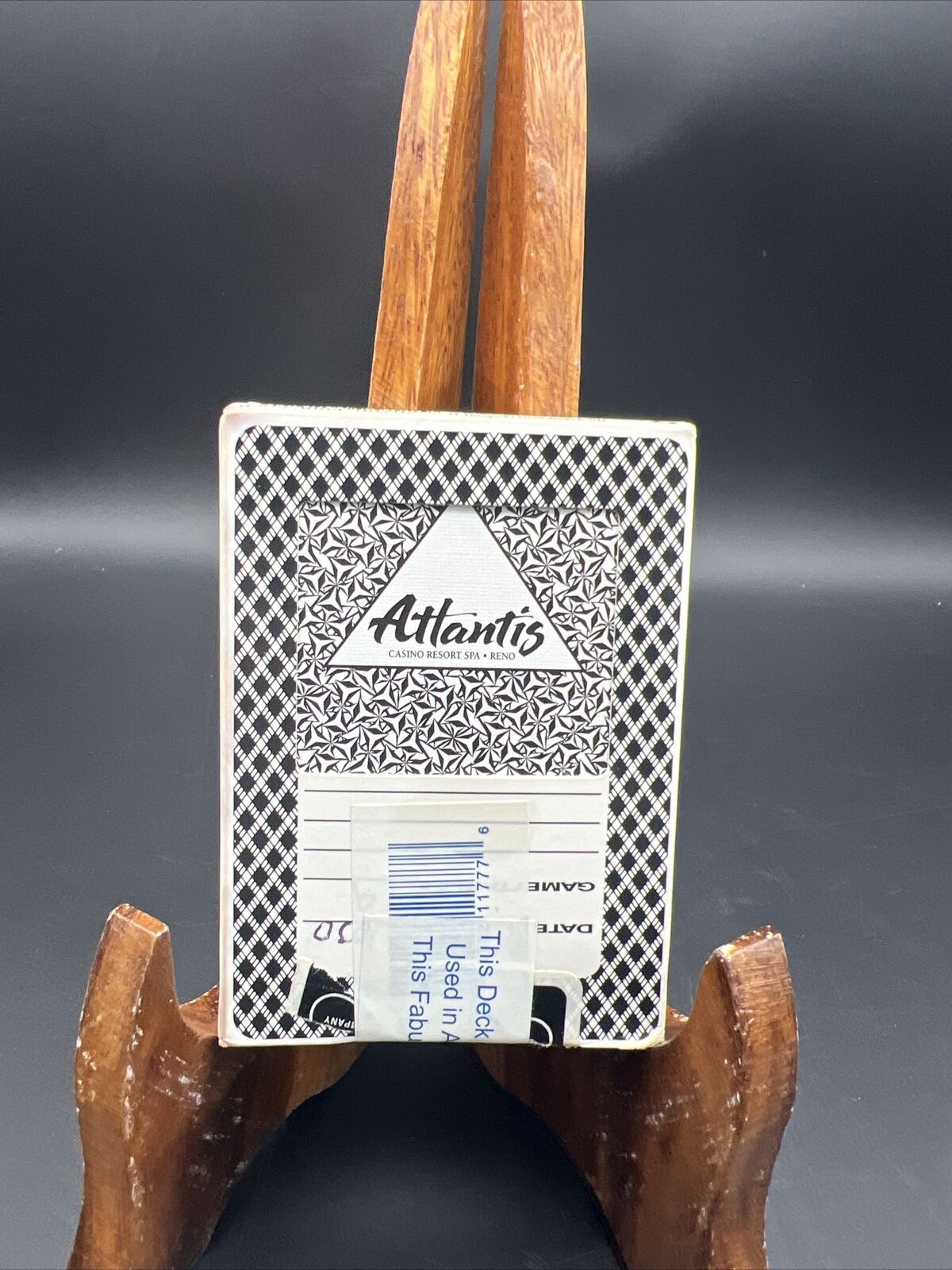 Bee Casino Playing Cards – Atlantis Casino Resort Spa , Reno, NV- One Used Deck