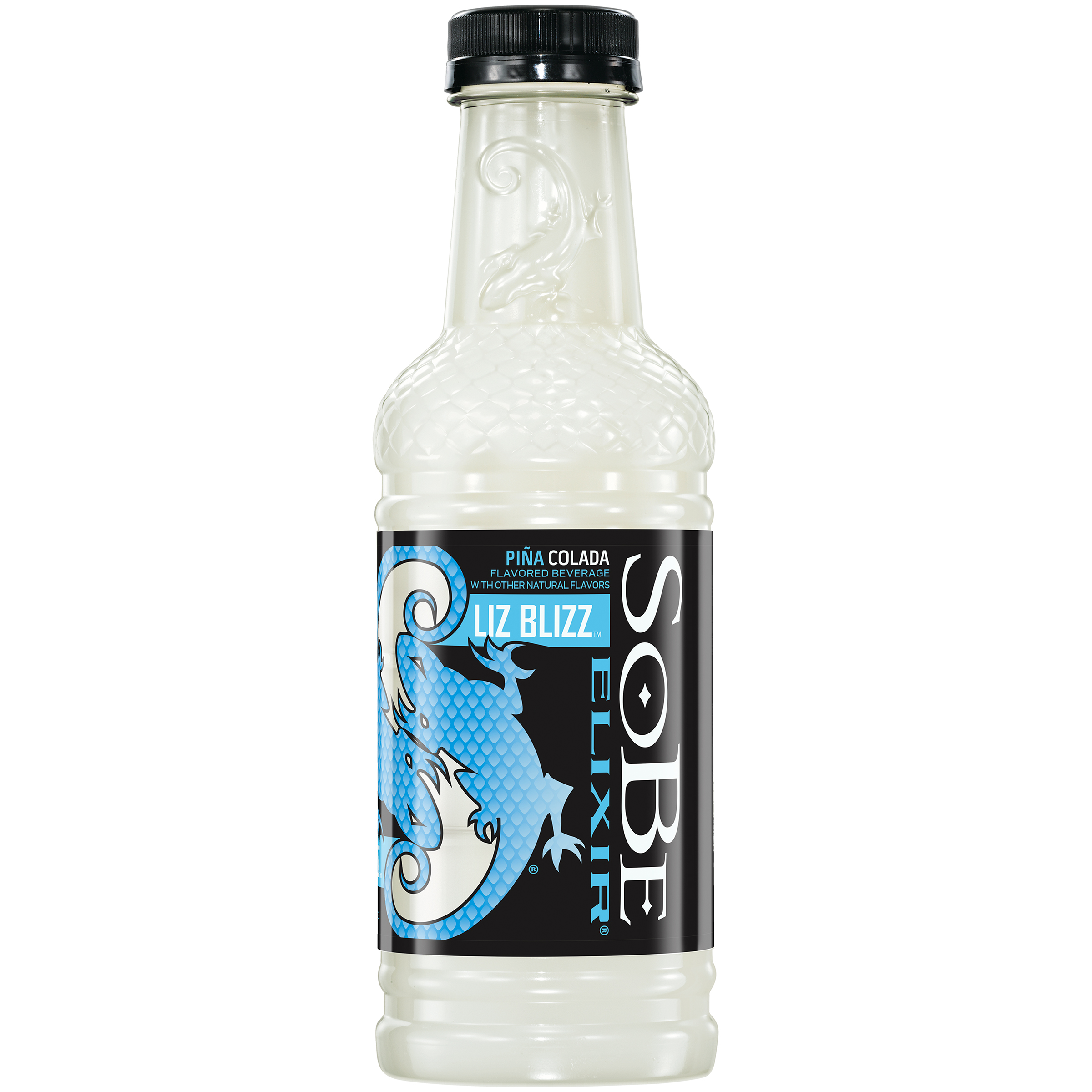 Sobe Elixir Liz Blizz Pina Colada Flavored Beverage 20 Fluid Ounce Plastic Bottle