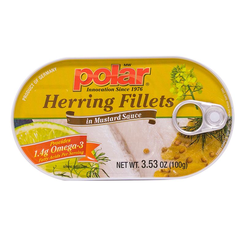 Polar Herring Fillets, In Mustard Sauce