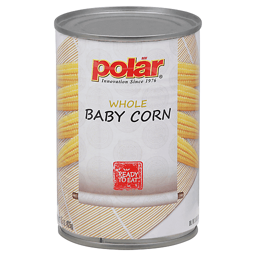 MW Polar Baby Corn, Whole 15 Oz