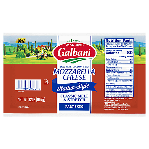 Galbani Mozzarella Cheese 32 Oz