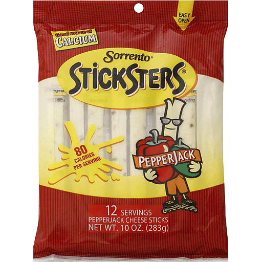 Galbani Sorrento Sticksters - Cheese Sticks - Pepper Jack 12.00 Oz