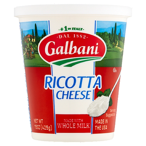 Galbani Whole Milk Ricotta Cheese - 15oz