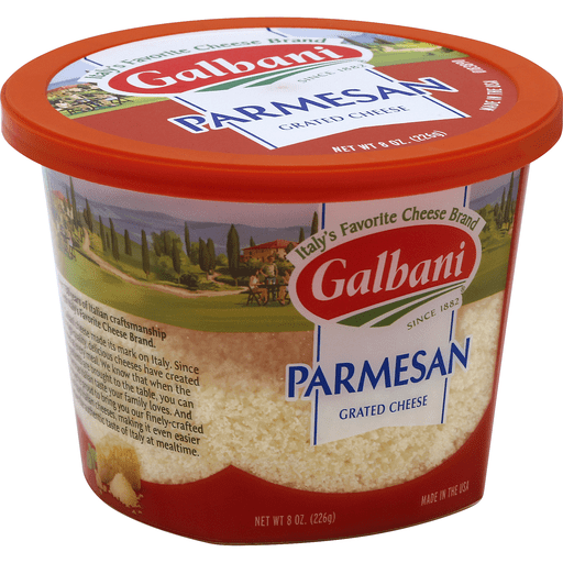 Galbani Parmesan Grated Cheese - 8oz