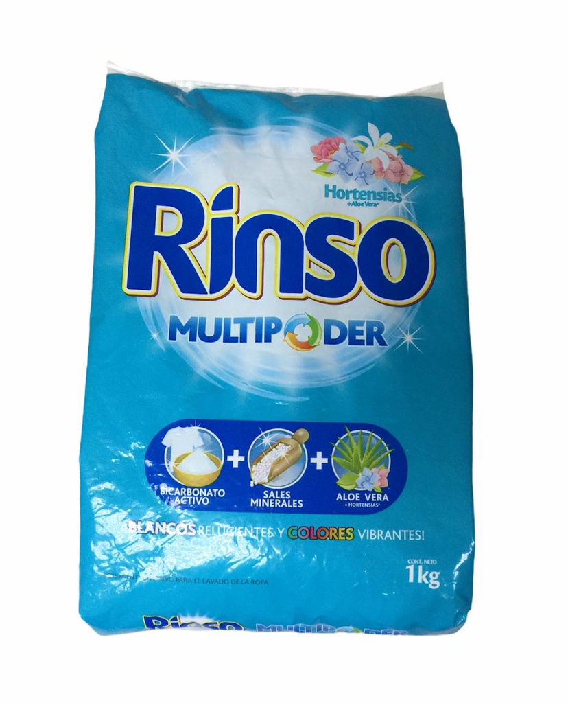 Rinso Detergente Polvo Hort Flores B 1Kg