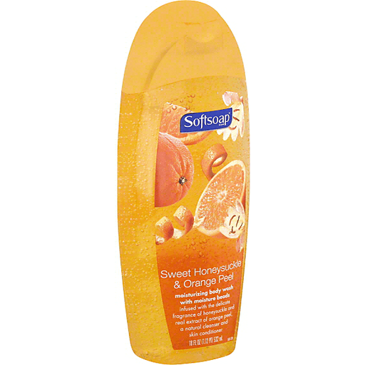 Softsoap Sweet Honeysuckle And Orange Peel Body Wash - 18 Fl Oz