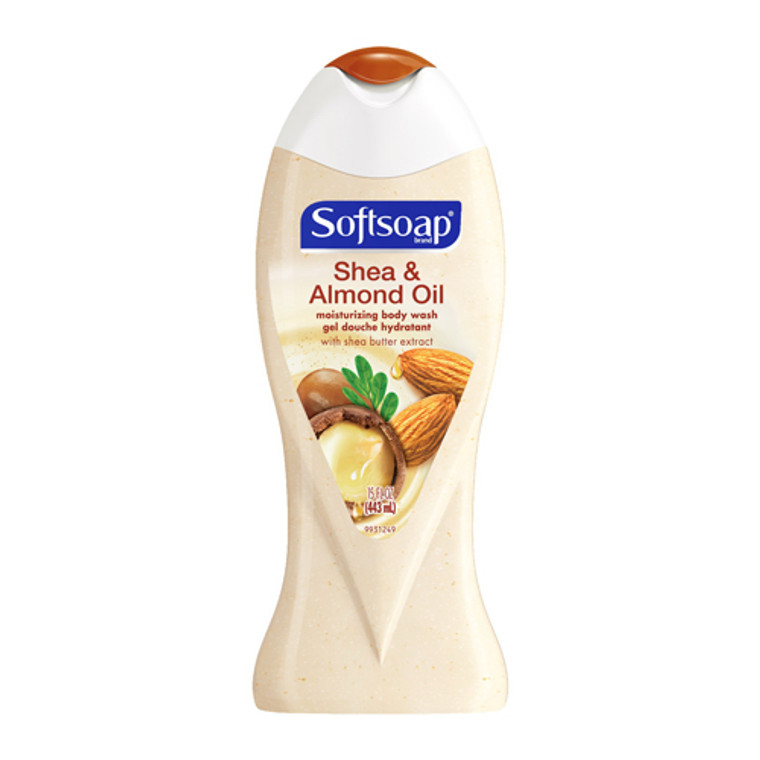 Softsoap Shea Butter And Almond Oil Moisturizing Body Wash - 15 Fl Oz
