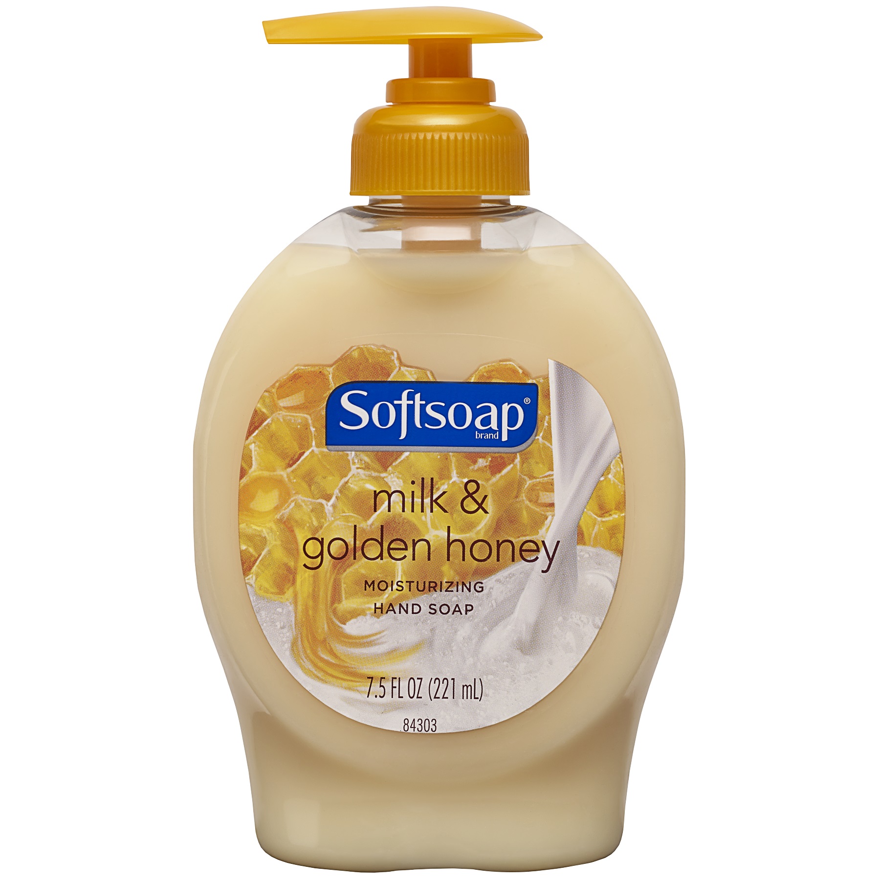 Softsoap Liquid Hand Soap Pump - Milk & Golden Honey, 7.5 Fl Oz