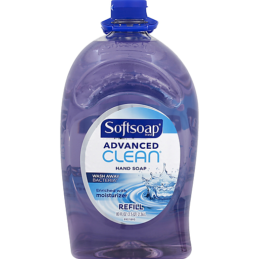 Softsoap Hand Soap, Advanced Clean, Refill