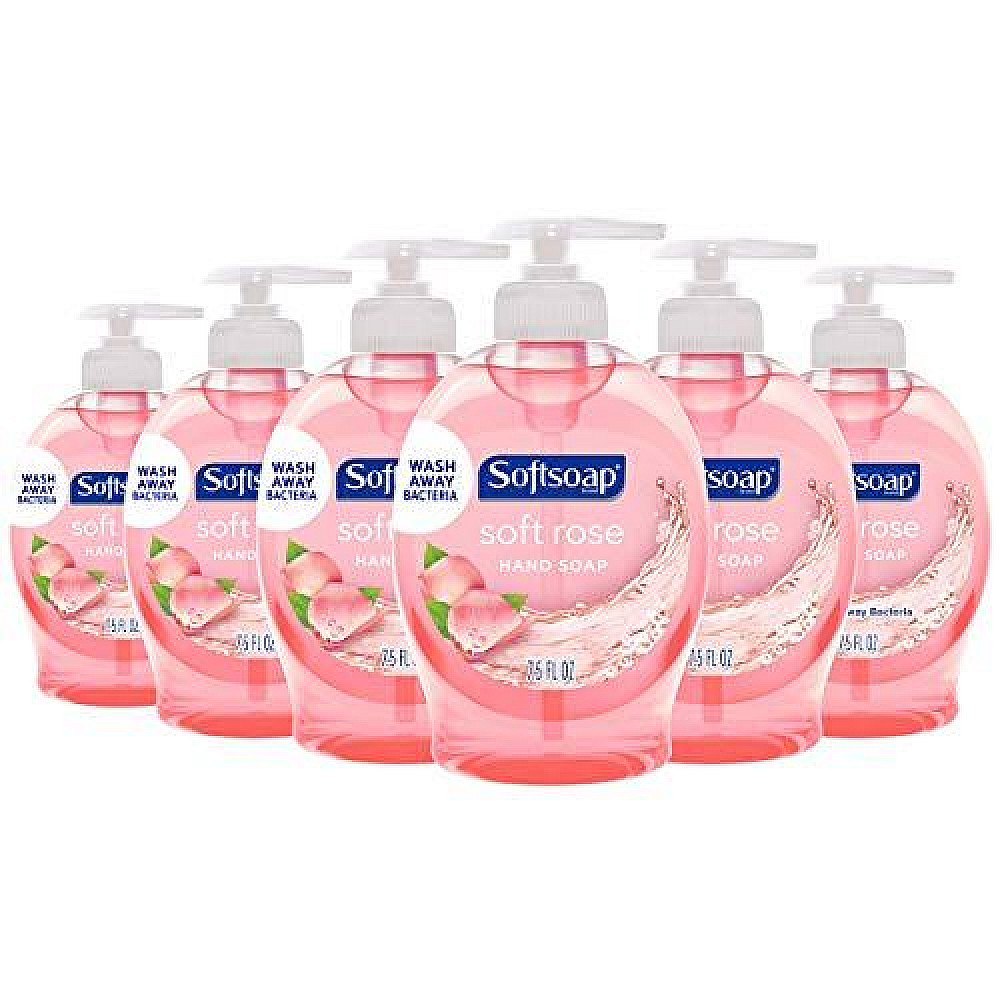 Softsoap Liquid Hand Soap, Soft Rose - 7.5 Fluid Ounce