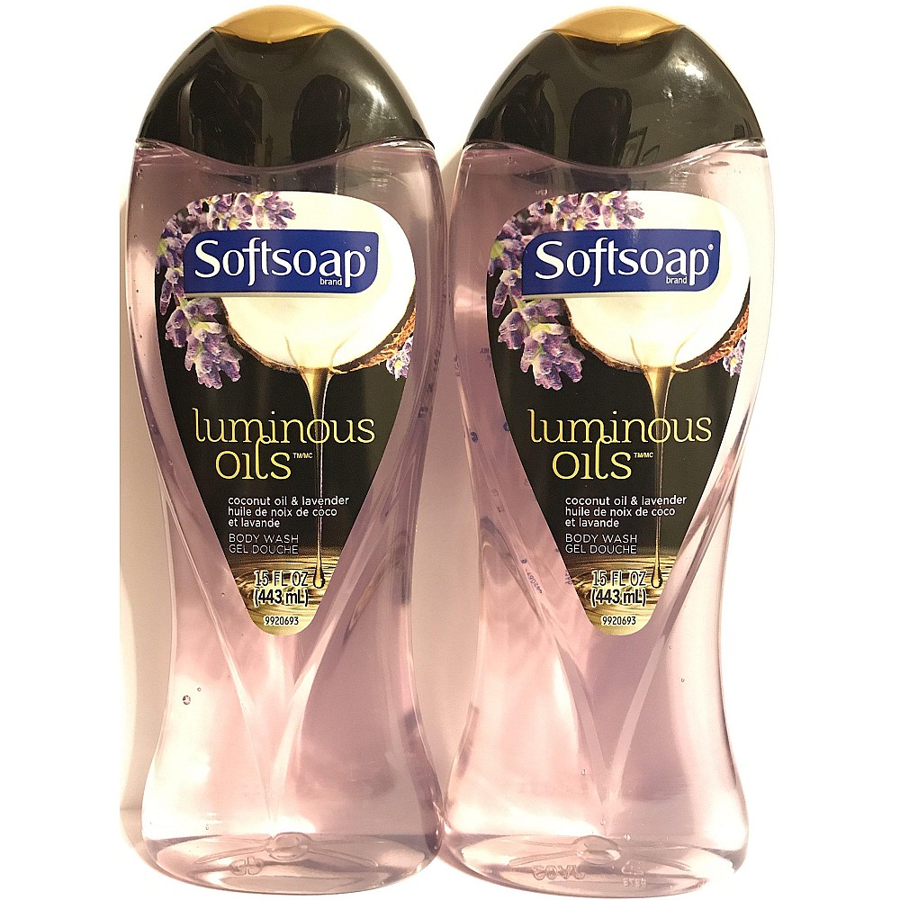 Softsoap Luminous Oils Body Wash, Coconut Oil & Lavender
