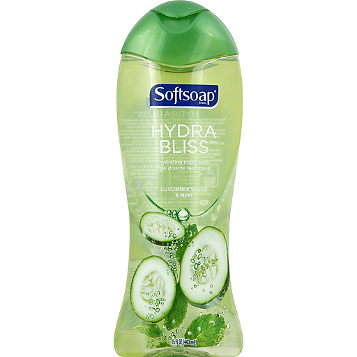 Softsoap Hydra Bliss Body Wash, Hydrating, Cucumber Water & Mint