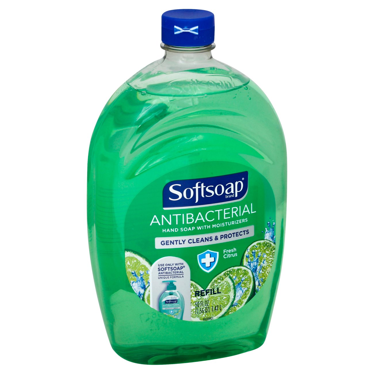 Softsoap Antibacterial Liquid Hand Soap Refill - Fresh Citrus - 50 Fl Oz