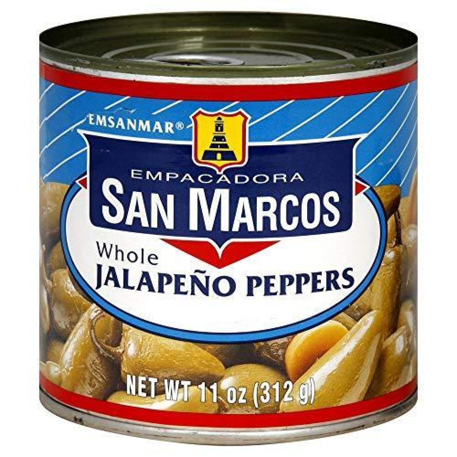San Marcos Jalapeno Peppers, Whole 11 Oz