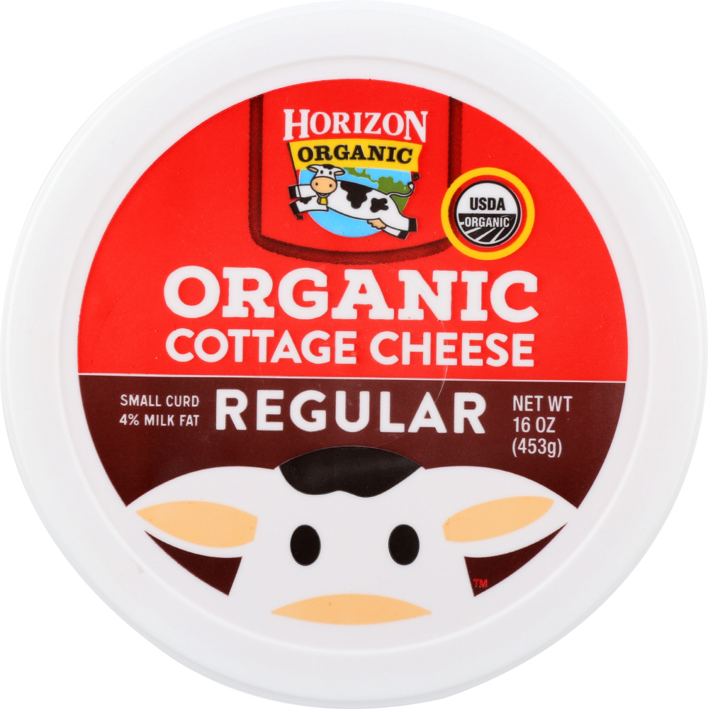 Horizon Organic Regular Cottage Cheese, 16 Oz. Tub