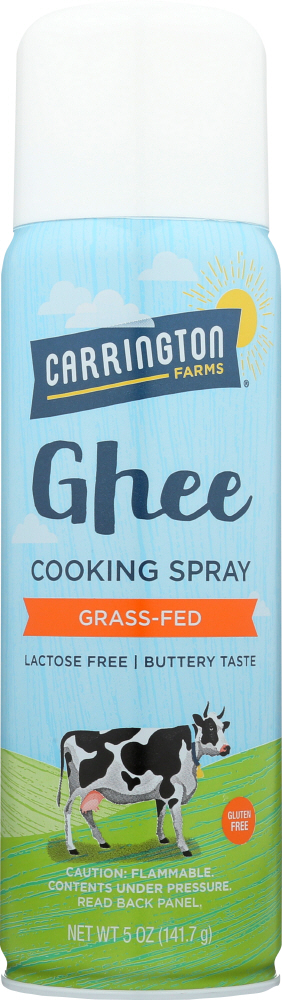 Carrington Farms Ghee Grass-Fed Cooking Spray 5 Oz