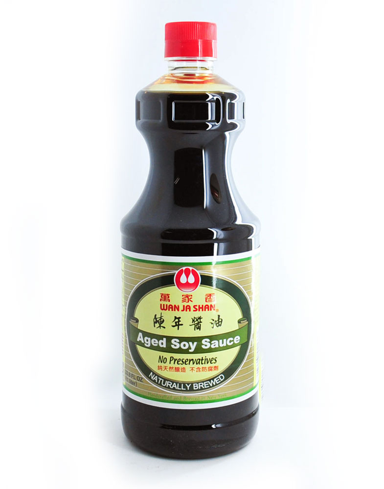 Wan Ja Shan Aged Soy Sauce #a02133 12x33.8 Oz./pl.btl