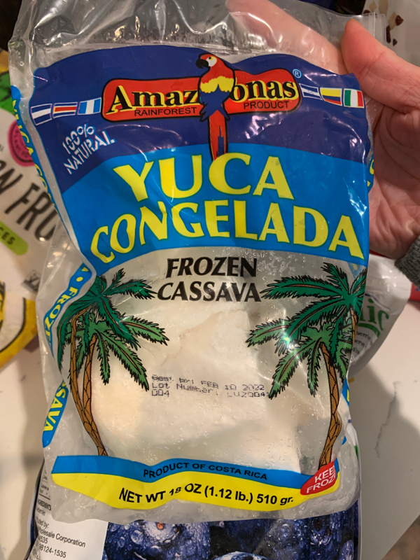 Amazonas Yuca Frozen Cassava