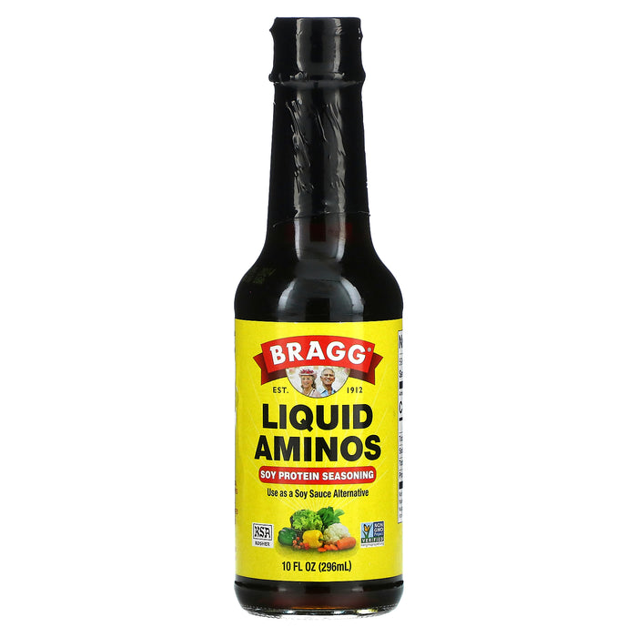 Bragg Liquid Aminos All Purpose Seasoning From Soy Protein -- 10 Fl Oz