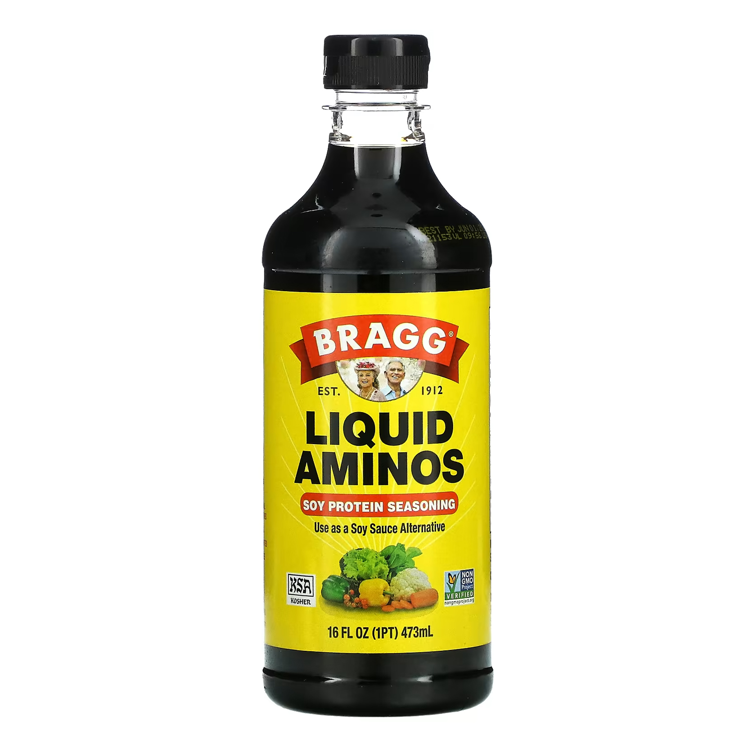 Bragg Liquid Aminos All Purpose Seasoning Soy Sauce Alternative Gluten Free