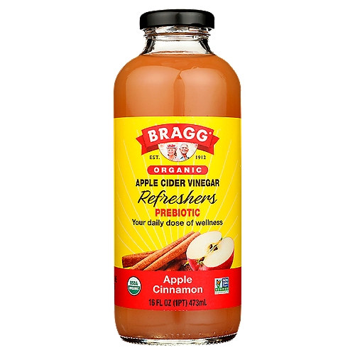 Bragg Organic Apple-cinamon Apple Cider Vinegar Drink, 16 Fl Oz
