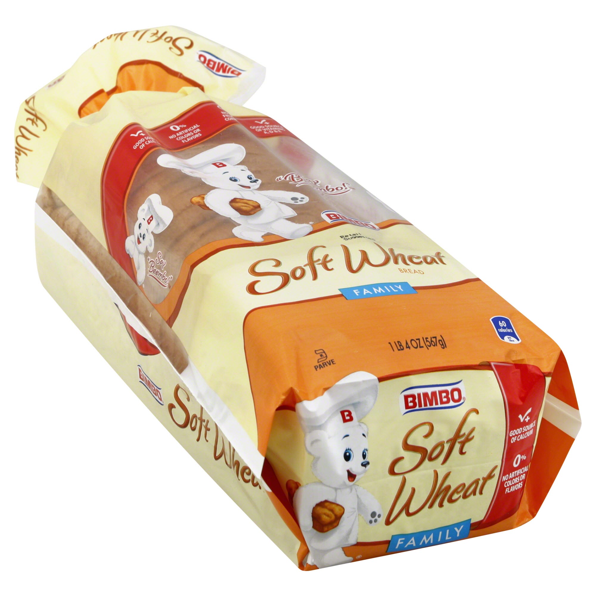 Bimbo Soft Wheat Bread - 20oz