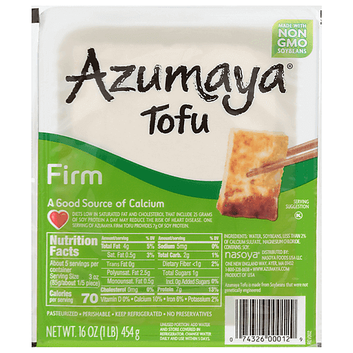 Azumaya Firm Tofu 16 Oz. Tray