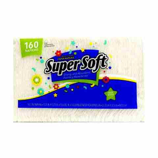 Napkins Super Soft Printed 160ct
