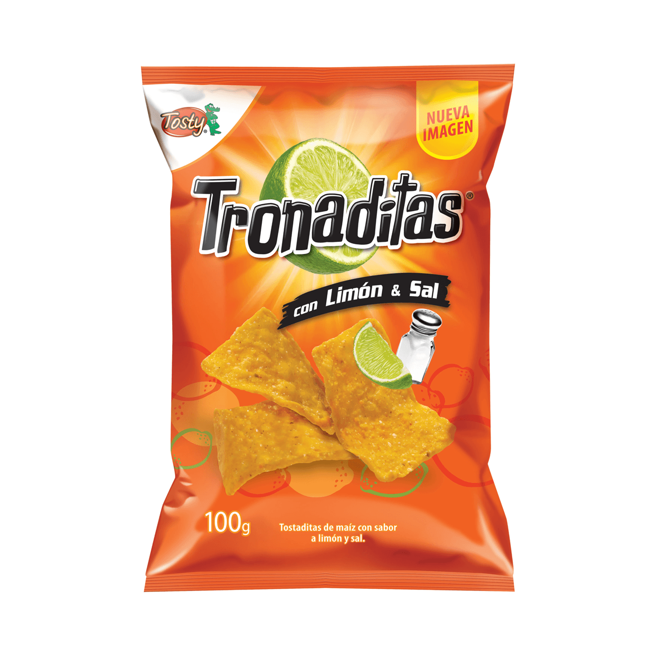 Tosty Tronaditas Medianos Con Limon Y Sal 100 G