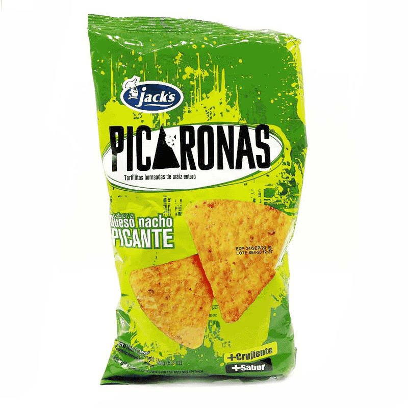 Jack's Snack Picaronas Queso Nacho Picante - 150 G
