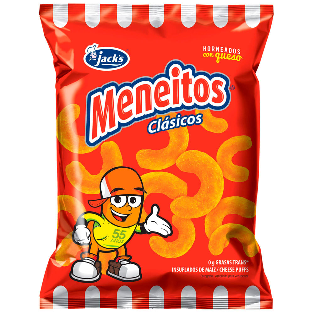 Jacks Meneitos De Queso 56g