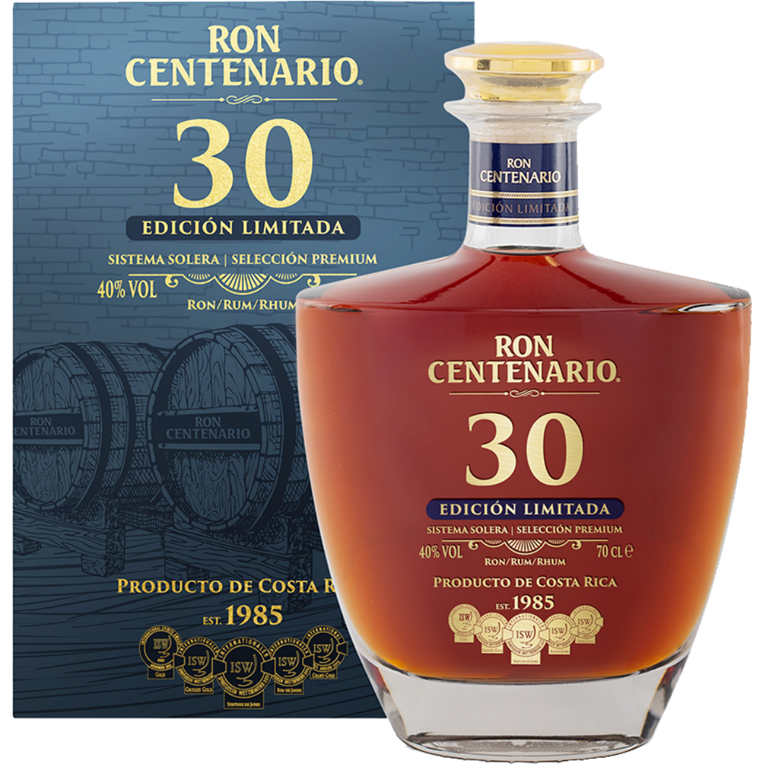 Ron Centenario Rum 30 Y.o Edicion Limitada 0,7l