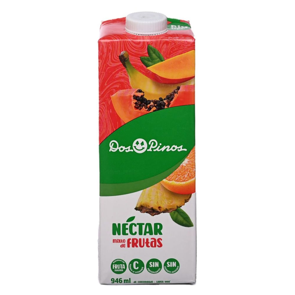 Dos Pinos Nectar Frutas Mixtas - 946 Ml