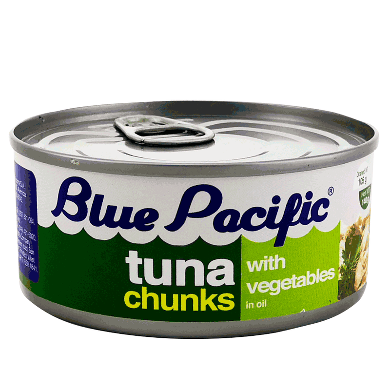 Blue Pacific Atún En Trozos 160 Gr Con Vegetales
