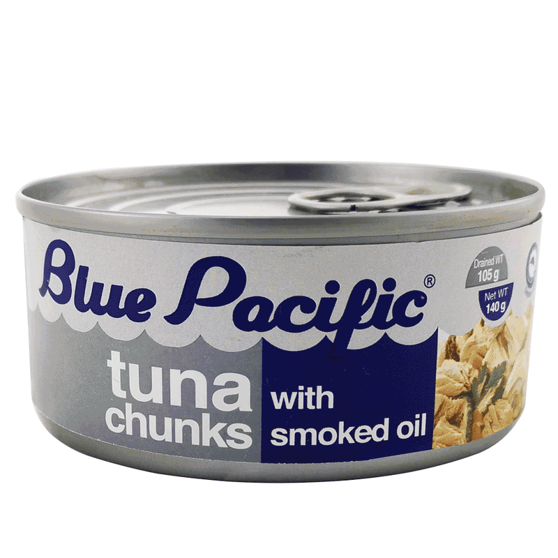 Blue Pacific Atún En Trozos 160 Gr En Aceite Ahumado