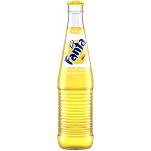 Fanta Orange Glass Bottle
