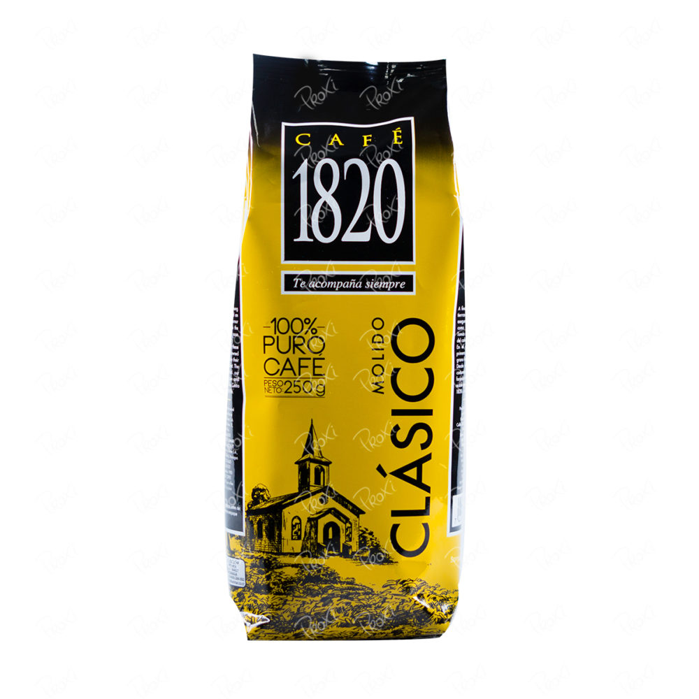 Cafe 1820 A Rican Ground Pure Coffee Arabic 250 G High Quality