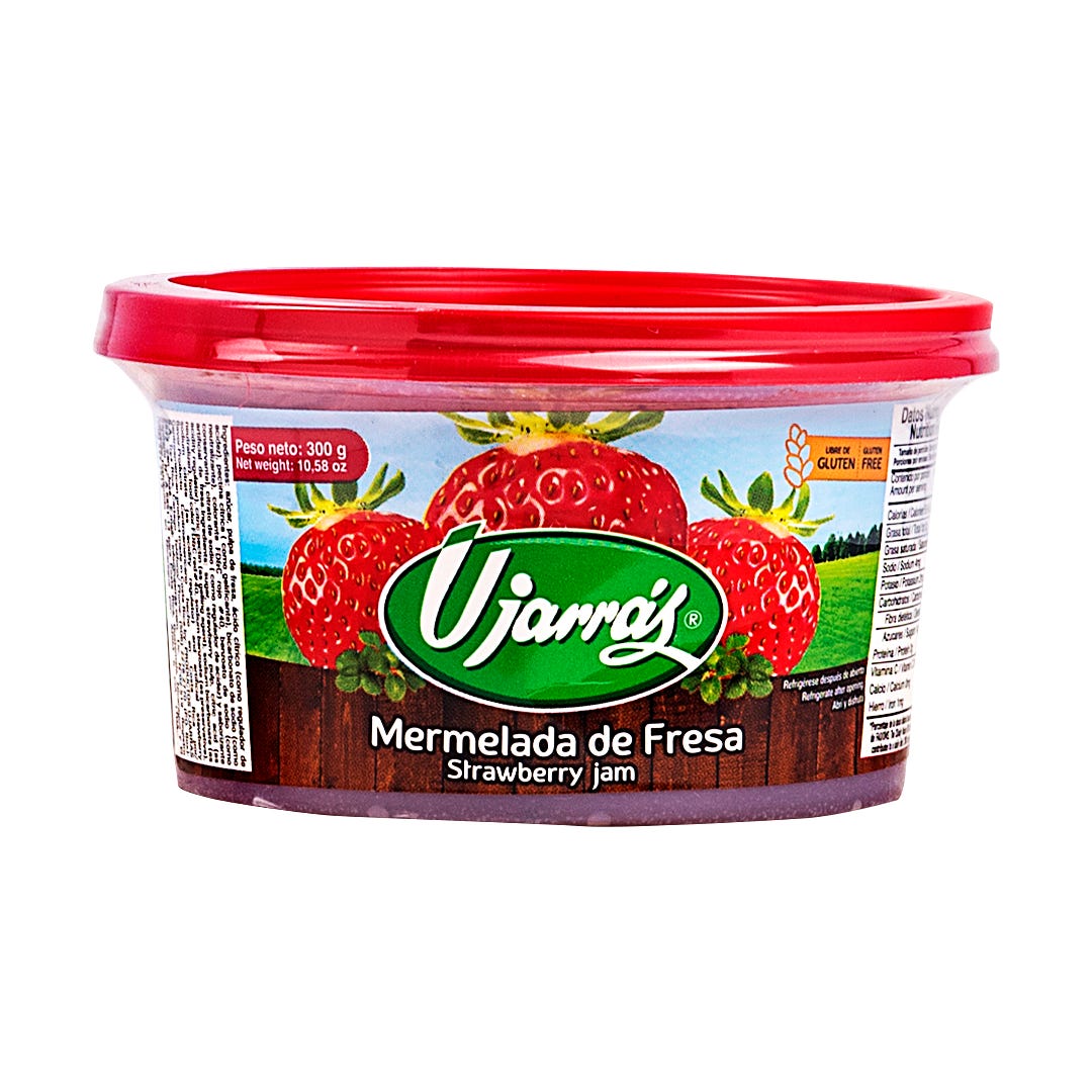 Productos Ujarras S.A. Mermelada De Fresa - 300 G