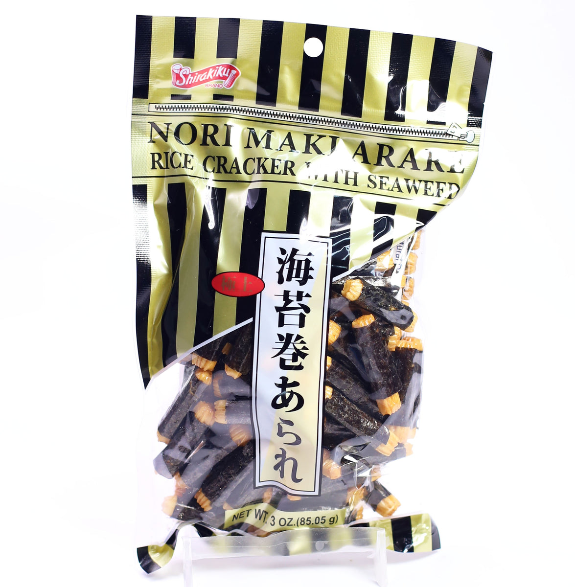 Shirakiku Norimaki Arare Rice Cracker With Seaweed 85g