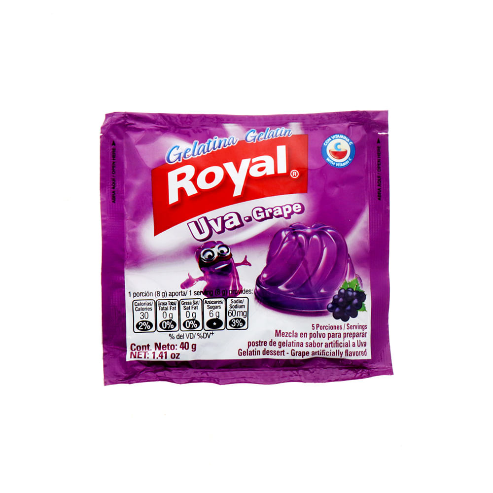 Royal Gelatina De Uva 40 Gr
