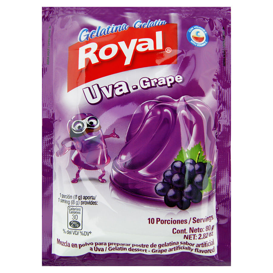 Royal Gelatina De Uva 80 Gr