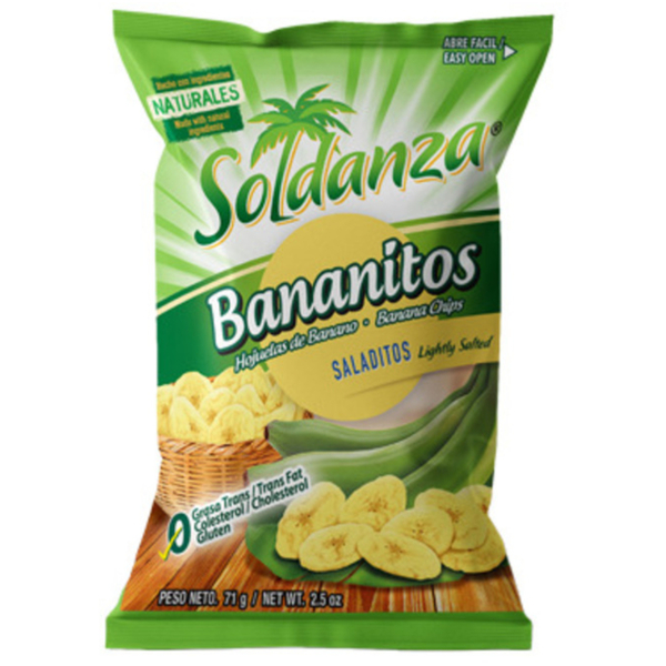 Soldanza Bananitos 71g. 24U