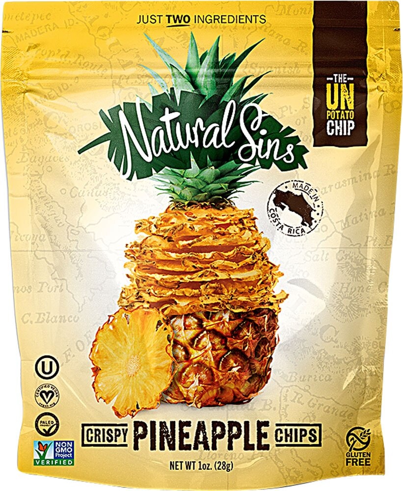 Natural Sins Crispy Pineapple Chips