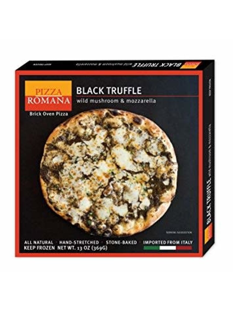 Pizza Romana Black Truffle With Wild Mushroom & Mozzarella, Marche, Italy