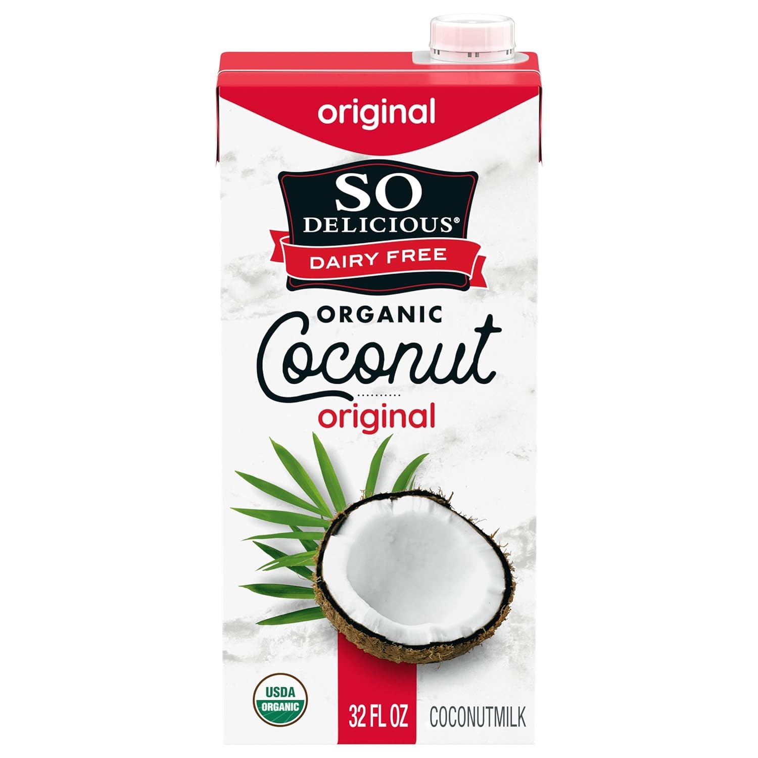 So Delicious Organic Coconut Milk Dairy Free Original, 32 Oz