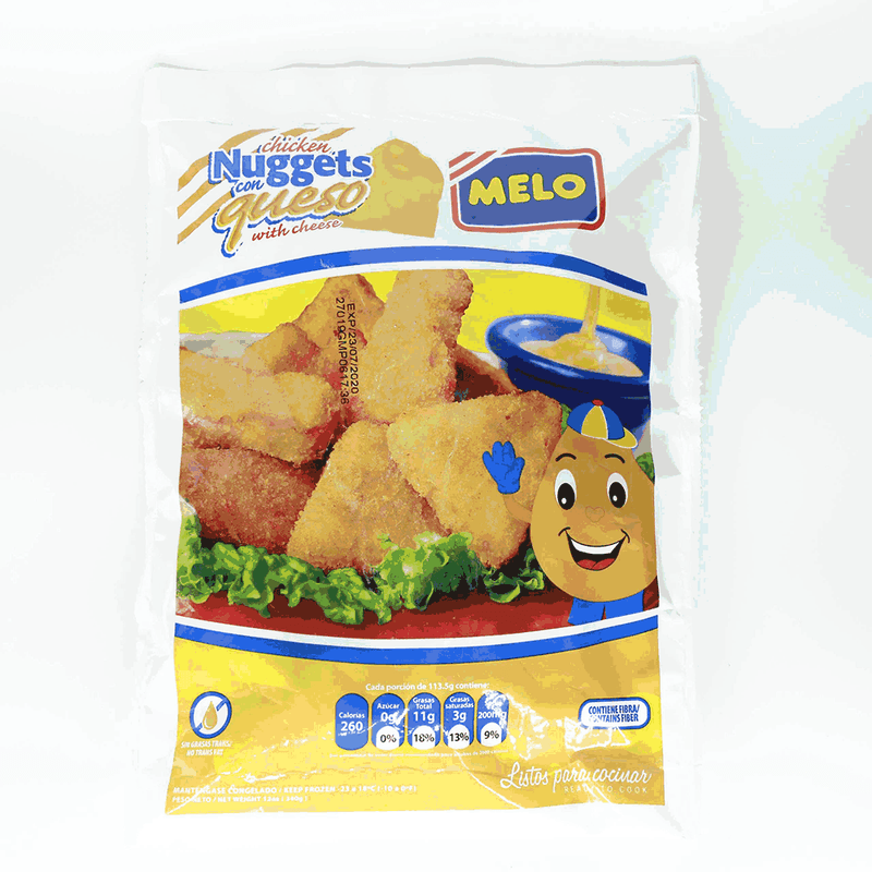 Melo Nuggets 340 Gr Con Queso