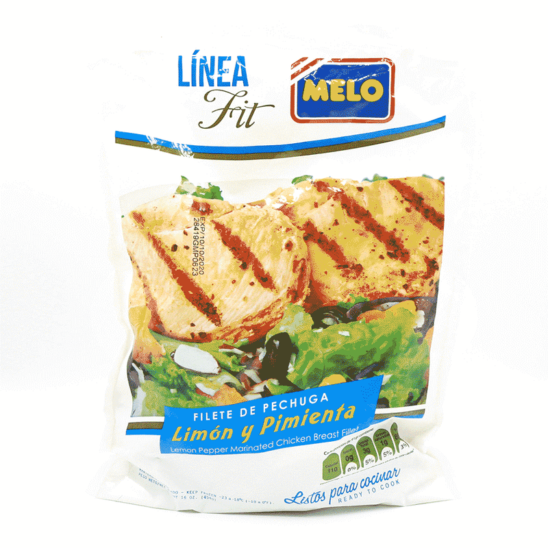 Melo Filete De Pechuga Limón Y Pimienta 454 G