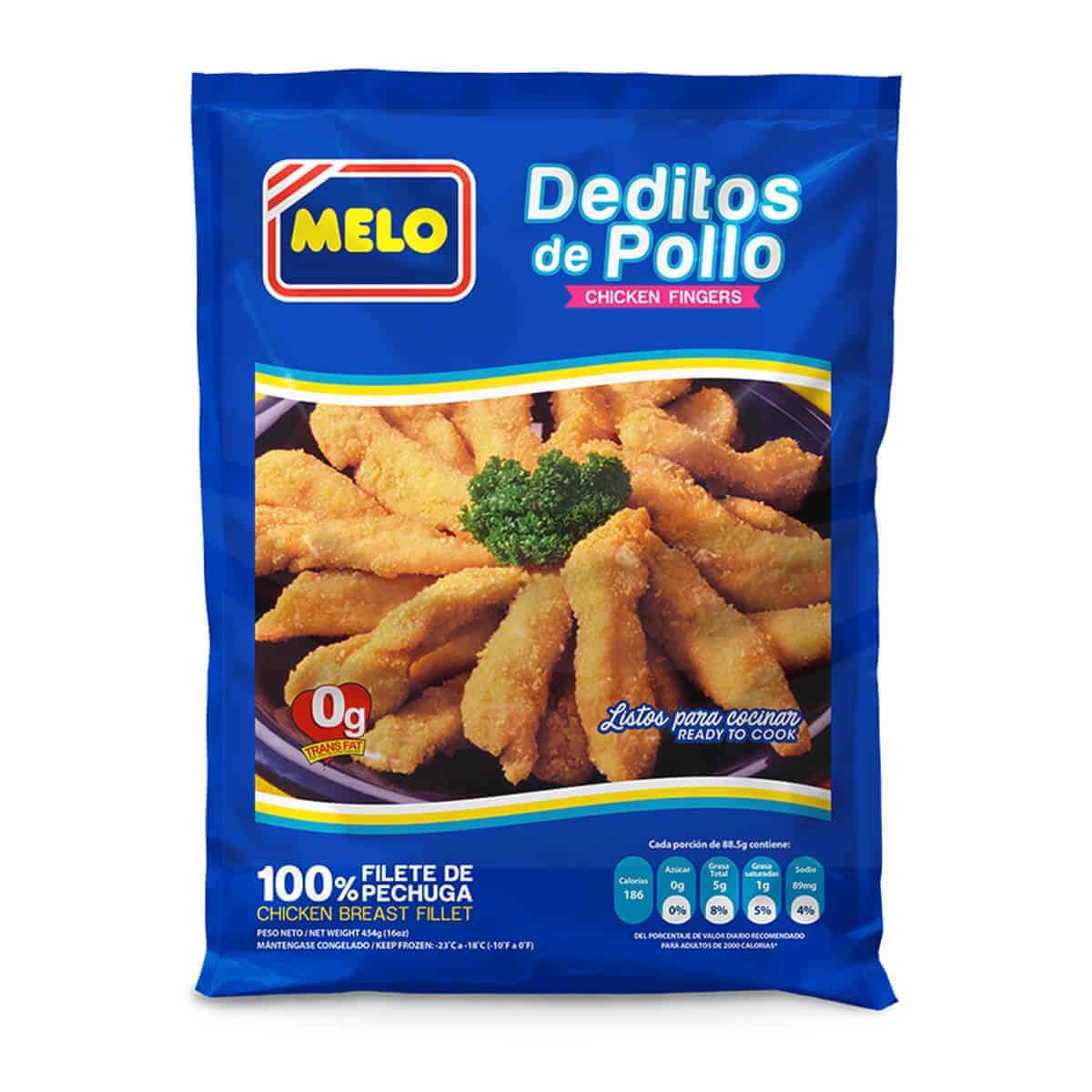 Melo Deditos De Pollo 454 G