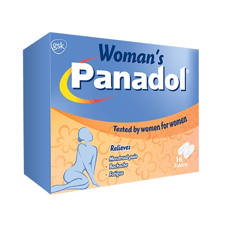 Panadol Pastillas Mujer 16 Un